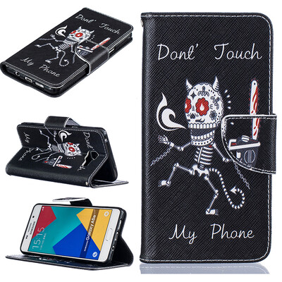 Bone Design PU Leather Flip Cover Wallet Card Holder Case for SAMSUNG GALAXY A5 2016/A510
Bone Design PU Leather Flip Cover Wallet Card Holder Case for SAMSUNG GALAXY A5 2016/A510
