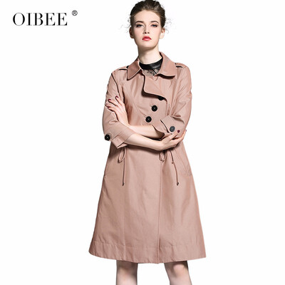 OIBEE2018 early autumn new womens fashion Korean version of the drawstring waist khaki in the long section windbreaker jacket fem
OIBEE2018 early autumn new womens fashion Korean version of the drawstring waist khaki in the long section windbreaker jacket fem