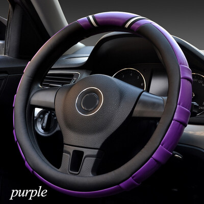 Car interior protection accessory Car Steering Wheel Cover Comfort Antiskid Micro Fiber Leather fashion 363840cm for most cars
Car interior protection accessory Car Steering Wheel Cover Comfort Antiskid Micro Fiber Leather fashion 363840cm for most cars