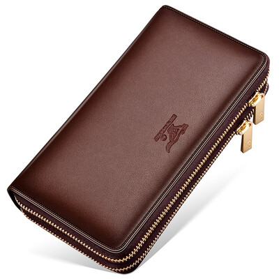 Seven wolves men&39s hand bag large capacity first layer leather zipper purse bag 2017 new 1A2154084-02 brown upgrade version of large
Seven wolves men&39s hand bag large capacity first layer leather zipper purse bag 2017 new 1A2154084-02 brown upgrade version of large