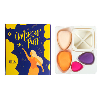 BLD Beimei beautiful makeup eggs do not eat powder makeup eggs makeup eggs wet&wet puff sponge eggs 4 with shelves
BLD Beimei beautiful makeup eggs do not eat powder makeup eggs makeup eggs wet&wet puff sponge eggs 4 with shelves