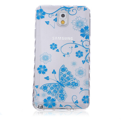 Blue butterfly Pattern Soft Thin TPU Rubber Silicone Gel Case Cover for SAMSUNG GALAXY Note 3
Blue butterfly Pattern Soft Thin TPU Rubber Silicone Gel Case Cover for SAMSUNG GALAXY Note 3