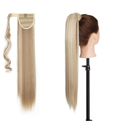 Long Straight Ponytail Extension Wrap Around Synthetic Ponytail No Clip in Hair One Piece Hairpiece Binding for Women
Long Straight Ponytail Extension Wrap Around Synthetic Ponytail No Clip in Hair One Piece Hairpiece Binding for Women
