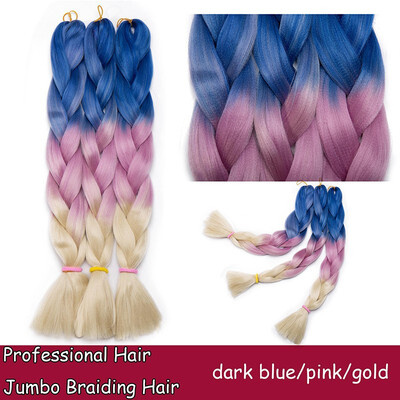 Braiding Hair Ombre for crochet Hair Weave with Synthetic&Twist Braiding Hair Extensions Dark black 100gpc
Braiding Hair Ombre for crochet Hair Weave with Synthetic&Twist Braiding Hair Extensions Dark black 100gpc