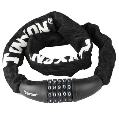 TONYON 732 mountain bike lock fly bike lock electric motorcycle battery car lock anti-theft chain lock cloth cover password lock riding equipment
TONYON 732 mountain bike lock fly bike lock electric motorcycle battery car lock anti-theft chain lock cloth cover password lock riding equipment