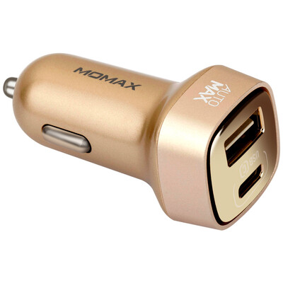 MOMAX car charger car charger Type-c usb car charger dual-port usb car charger car cigarette lighter head 54A mobile phone car filled champagne gold
MOMAX car charger car charger Type-c usb car charger dual-port usb car charger car cigarette lighter head 54A mobile phone car filled champagne gold