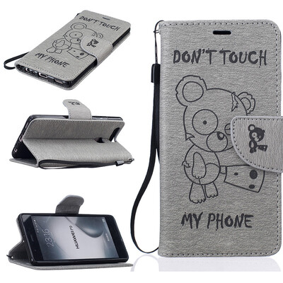 Gray Bear Style Embossing Classic Flip Cover with Stand Function and Credit Card Slot for HUAWEI P9
Gray Bear Style Embossing Classic Flip Cover with Stand Function and Credit Card Slot for HUAWEI P9