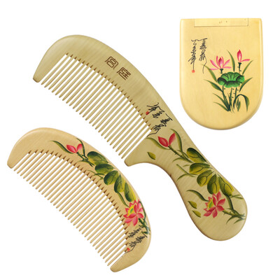 Jingdong Supermarket Palace Court carved half moon-shaped boxwood combs square mirror set birthday gift gift box packaging JY8-5
Jingdong Supermarket Palace Court carved half moon-shaped boxwood combs square mirror set birthday gift gift box packaging JY8-5