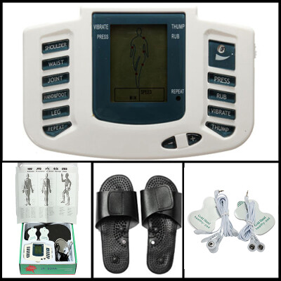 Digital Stimulator Massager Full Body Relax Pulse Acupuncture Therapy with Slipper 420038
Digital Stimulator Massager Full Body Relax Pulse Acupuncture Therapy with Slipper 420038