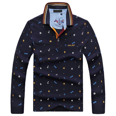 New Casual Summer Style Long Sleeve Polo Shirt Mens Fashion Turn-Collar Polos Clothes For Men
New Casual Summer Style Long Sleeve Polo Shirt Mens Fashion Turn-Collar Polos Clothes For Men