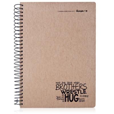 Guangbo GuangBo 25K120 sheets of kraft paper notebook notebook diary this pattern random yellow GB25637
Guangbo GuangBo 25K120 sheets of kraft paper notebook notebook diary this pattern random yellow GB25637
