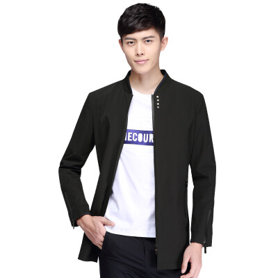 Red beans Hodo men 's fashion casual simple Korean wind baseball trench coat S5 black 165 / 84A
Red beans Hodo men 's fashion casual simple Korean wind baseball trench coat S5 black 165 / 84A