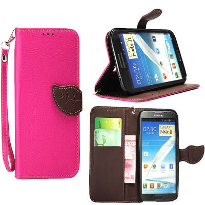 Pink Design PU Leather Flip Cover Wallet Card Holder Case for Samsung Galaxy Note 2/N7102/N7108
Pink Design PU Leather Flip Cover Wallet Card Holder Case for Samsung Galaxy Note 2/N7102/N7108