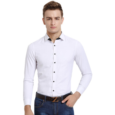 Acacia bird xiangsiniao shirt men's side twill Slim business casual solid color long-sleeved shirt professional wear W1 white 180 / 96A
Acacia bird xiangsiniao shirt men's side twill Slim business casual solid color long-sleeved shirt professional wear W1 white 180 / 96A