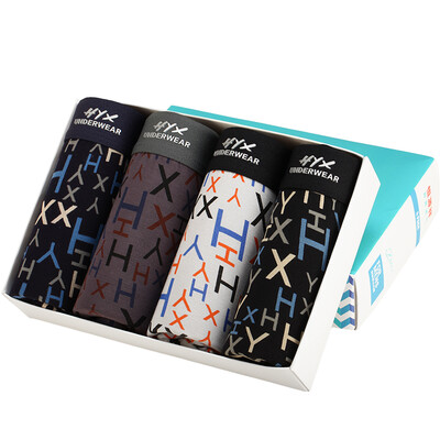 Hengyuan Xiang men&39s flat underwear HYX alphabet printing fashion personality underwear activity dyeing&printing 4 mixed with two 185110
Hengyuan Xiang men&39s flat underwear HYX alphabet printing fashion personality underwear activity dyeing&printing 4 mixed with two 185110