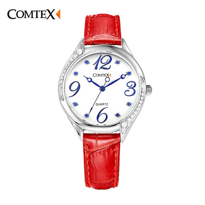 Comtex Women Wrist Watch With White Dial Analogue Display Ladies Watch Waterproof Quartz Watch
Comtex Women Wrist Watch With White Dial Analogue Display Ladies Watch Waterproof Quartz Watch