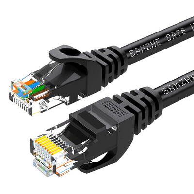Shanze SAMZHE CAH-6050 six CAT6 Gigabit eight-core twisted-pair network jumper computer cable black 5 meters
Shanze SAMZHE CAH-6050 six CAT6 Gigabit eight-core twisted-pair network jumper computer cable black 5 meters