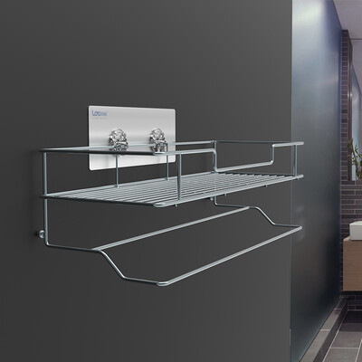 Jingdong supermarket music stickers LOTI bathroom multi-function wall towel rack stainless steel perforated storage rack 82401
Jingdong supermarket music stickers LOTI bathroom multi-function wall towel rack stainless steel perforated storage rack 82401