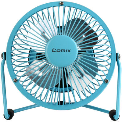 COMIX fan USB fan student dormitory mobile desktop computer mini fan blue office stationery L602
COMIX fan USB fan student dormitory mobile desktop computer mini fan blue office stationery L602