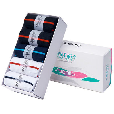 Modal men socks short stripes strip breathable cotton socks male mixed color 5 double gift box uniform
Modal men socks short stripes strip breathable cotton socks male mixed color 5 double gift box uniform