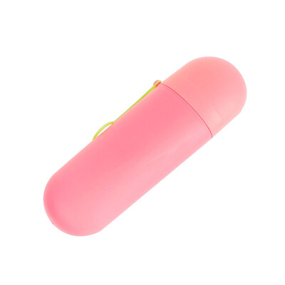 Bancheon men&women travel capsule wash cup toothbrush cup travel portable travel wash bag suit storage toothpaste toothbrush rinse cup wash cup pink
Bancheon men&women travel capsule wash cup toothbrush cup travel portable travel wash bag suit storage toothpaste toothbrush rinse cup wash cup pink