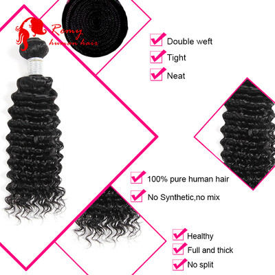 CZ Hair Indian Deep wave hair bundle 1pc unprocessed human virgin hair weave natural black
CZ Hair Indian Deep wave hair bundle 1pc unprocessed human virgin hair weave natural black