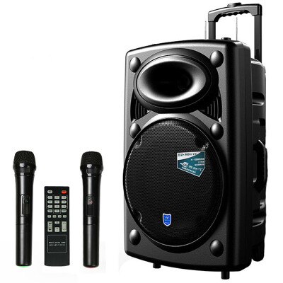 Double Nino HJ-610 15-inch Bass Battery Square Dance Tie Speaker Dual Wireless Microphone Outdoor Portable Audio Portable High Power Amplifier Black
Double Nino HJ-610 15-inch Bass Battery Square Dance Tie Speaker Dual Wireless Microphone Outdoor Portable Audio Portable High Power Amplifier Black