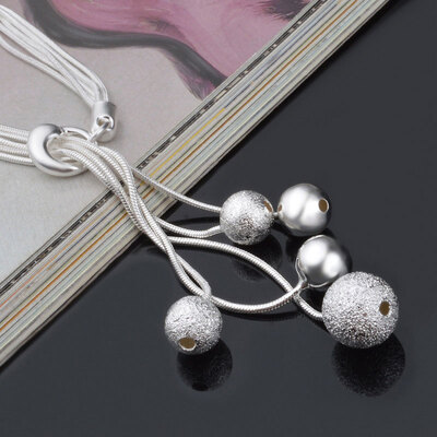 MyMei Chic Women Silver Plated Five Beads Snake Chain Bracelet Bangle Jewelry Gift New
MyMei Chic Women Silver Plated Five Beads Snake Chain Bracelet Bangle Jewelry Gift New