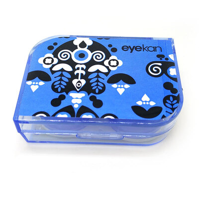 Eyekan Century Kaida contact lens case companion box double box care box K1516 yellow pattern random
Eyekan Century Kaida contact lens case companion box double box care box K1516 yellow pattern random