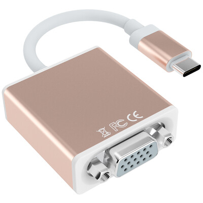 BIAZE USB3.1 Type-C to vga converter Тип-c-VGA-интерфейс проектор внешняя графика HD 1080p поддержка Apple Macbook ноутбук ZH13-gold
BIAZE USB3.1 Type-C to vga converter Тип-c-VGA-интерфейс проектор внешняя графика HD 1080p поддержка Apple Macbook ноутбук ZH13-gold