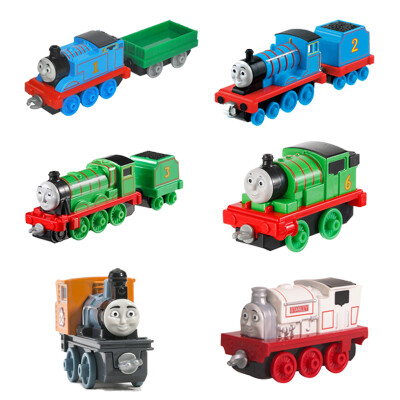 

THOMAS &FRIENDS Томас и друзья Поезд Модель-игрушка 3-6 лет детские игрушки 6 шт. тип B (3 больших 3 маленьких)