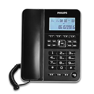 Philips (PHILIPS) CORD228 на телефонный кабель / стационарный дома / офиса стационарный телефон Белый
Philips (PHILIPS) CORD228 на телефонный кабель / стационарный дома / офиса стационарный телефон Белый