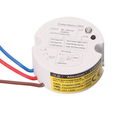 Lead-technology smart home since the generation of wireless smart switch panel home switch accessories single receiver (5A
Lead-technology smart home since the generation of wireless smart switch panel home switch accessories single receiver (5A