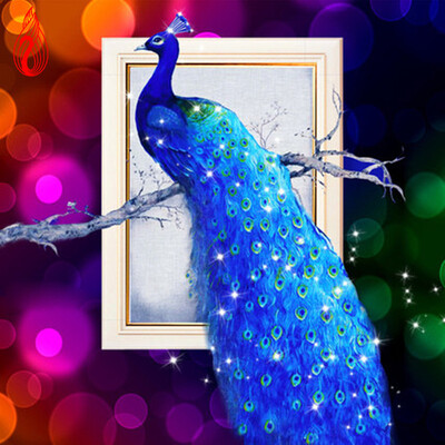 YGS-83 DIY Diamond Embroidery Diamond Mosaic Peacock Soul Round Diamond Painting Cross Stitch Kits rich flowers Home Decoration
YGS-83 DIY Diamond Embroidery Diamond Mosaic Peacock Soul Round Diamond Painting Cross Stitch Kits rich flowers Home Decoration