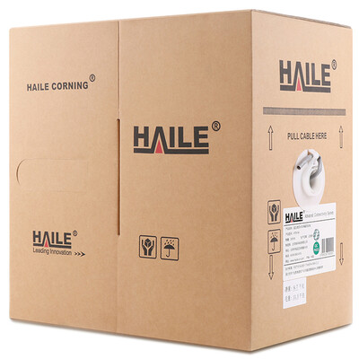Haile HT7104 original engineering grade six cable unshielded box twisted pair cable 305 meters
Haile HT7104 original engineering grade six cable unshielded box twisted pair cable 305 meters