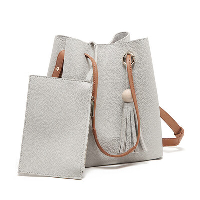 Brand Fashion Tassel PU Leather Women Bucket Bag 2016 Famous Brand Women Messenger Bags Solid Color Ladies Bag
Brand Fashion Tassel PU Leather Women Bucket Bag 2016 Famous Brand Women Messenger Bags Solid Color Ladies Bag