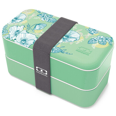 Monbento original printing double compartment microwave oven lunch box Japanese lunch box Qingwu flying 1000 02 415
Monbento original printing double compartment microwave oven lunch box Japanese lunch box Qingwu flying 1000 02 415