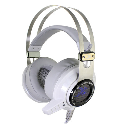 Siberian (XIBERIA) V2 headset USB interface computer headset luminous shock gaming gaming headset white
Siberian (XIBERIA) V2 headset USB interface computer headset luminous shock gaming gaming headset white