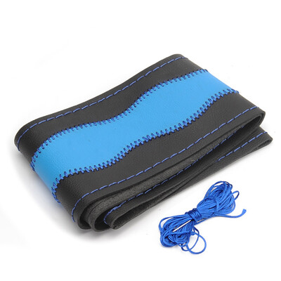 Рулевое Обложки DIY Подлинная Коровья Кожа Автомобилей Руль Обложка Ручной Оплетки Авто Аксессуары Для Интерьера 
Рулевое Обложки DIY Подлинная Коровья Кожа Автомобилей Руль Обложка Ручной Оплетки Авто Аксессуары Для Интерьера