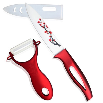 XYJ Brand 5 Inch Slicing Knife Ceramic Knives+ Peeler Kitchen Knife Set Cooking Tools Best Gifts
XYJ Brand 5 Inch Slicing Knife Ceramic Knives+ Peeler Kitchen Knife Set Cooking Tools Best Gifts