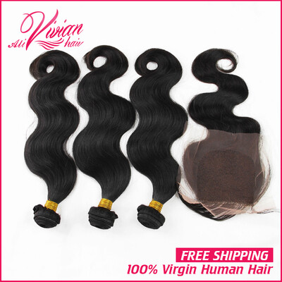 8A Brazilian Body Wave 3 Bundles With Closure Soft Human Hair Weave Bundles With Closure Mink Brazilian Virgin Hair With Closure
8A Brazilian Body Wave 3 Bundles With Closure Soft Human Hair Weave Bundles With Closure Mink Brazilian Virgin Hair With Closure