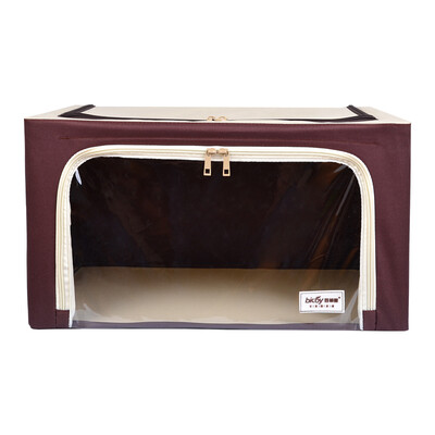Herb Garden Oxford cloth storage box clothes sundries storage box storage box large 56L 1 loaded brown
Herb Garden Oxford cloth storage box clothes sundries storage box storage box large 56L 1 loaded brown