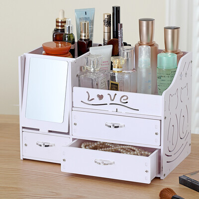 【Jingdong Supermarket】 Yi Cai years of storage box three pumping cosmetics finishing box jewelry storage box with a mirror YCG3007
【Jingdong Supermarket】 Yi Cai years of storage box three pumping cosmetics finishing box jewelry storage box with a mirror YCG3007