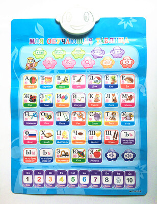 Russian English Learning Machine Electronic Baby Alphabet Music Toy Educational Phonetic Chart Early Language Sound Toy
Russian English Learning Machine Electronic Baby Alphabet Music Toy Educational Phonetic Chart Early Language Sound Toy