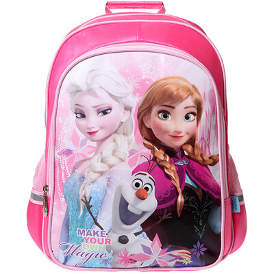 Disney (Disney) FP8018A snow and ice strange primary school students bag female / light weight loss 1-3 year grade blue
Disney (Disney) FP8018A snow and ice strange primary school students bag female / light weight loss 1-3 year grade blue