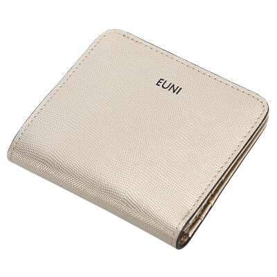 EUNI Women's wallet cowhide fashion simple series of tickets short section of the two wallet E241002I2O
EUNI Women's wallet cowhide fashion simple series of tickets short section of the two wallet E241002I2O