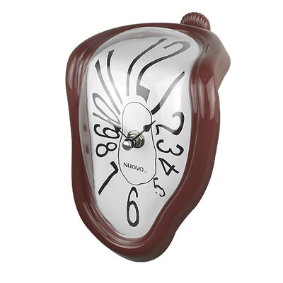 Creative type distorted rectangular clock bell melt Retro deformation modelling Roman digital clock
Creative type distorted rectangular clock bell melt Retro deformation modelling Roman digital clock