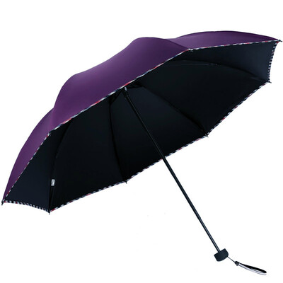 Paradise umbrella century good margin black rubber twist sun umbrella sunny umbrella 33186E dark purple 
Paradise umbrella century good margin black rubber twist sun umbrella sunny umbrella 33186E dark purple