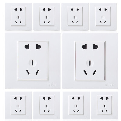 Zhengtai (CHNT) socket panel switch socket five hole socket 10 only installed 10A elegant white 7L series NEW7-L11100
Zhengtai (CHNT) socket panel switch socket five hole socket 10 only installed 10A elegant white 7L series NEW7-L11100