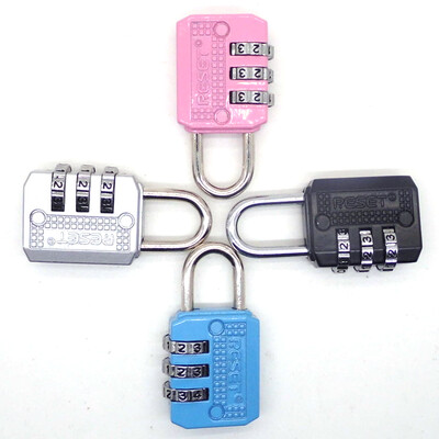 RESET RST-071 paint password padlock luggage drawer mini color password padlock 4 combination
RESET RST-071 paint password padlock luggage drawer mini color password padlock 4 combination